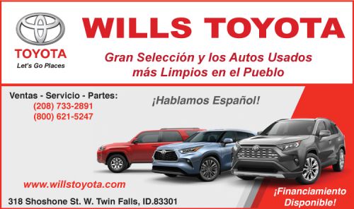 1- Wills Toyota  -  Click Here for Inventory