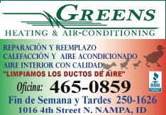 Greens Heating & Air Conditioning