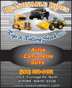 Reasonable Rides - Construction Vehicles for sale in Jerome ID