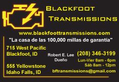 Blackfoot Transmissions
