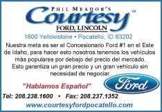 Phil Meador Courtesy Ford, Lincoln for sale in Pocatello ID