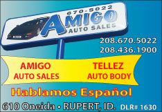 Amigo Auto Sales - Chevrolet Blazer for sale in Rupert ID