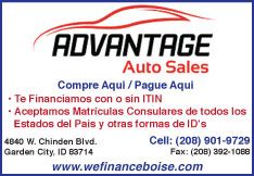 Advantage Auto Sales - Used cars and trucks for sale in Garden City Idaho